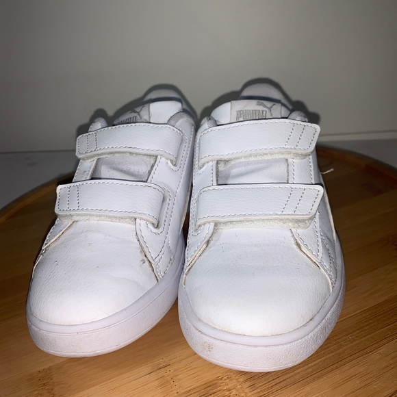 PUMA KIDS SMASH V2 LEATHER Sneakers - Picture 3 of 9